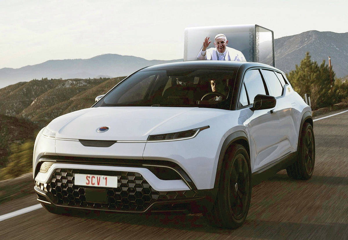 Fisker Inc. will supply a specially constructed electric vehicle, based on the Ocean model, for Pope Francis to use when making his rounds.
