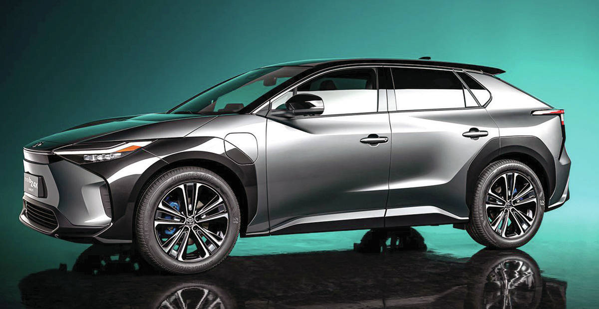 The recently shown Toyota BZ4X electric concept also charts a path for Subaru since the companyÂ’s new Solterra is jointly designed with Toyota. PHOTO: TOYOTA