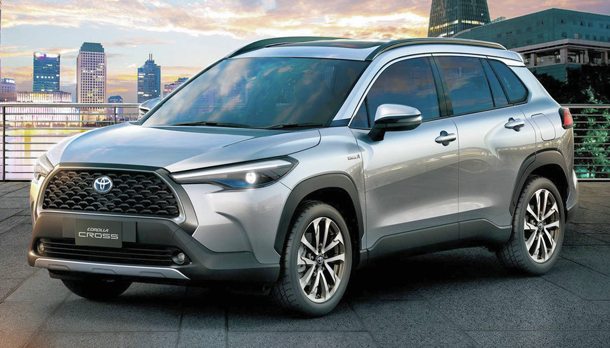 The upcoming Corolla Cross is a small utility vehicle that will likely resemble the version on sale in Asia. PHOTO: TOYOTA