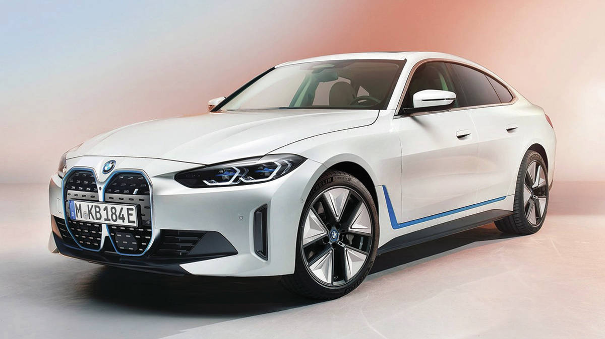 BMW i4 2022. Photo: BMW