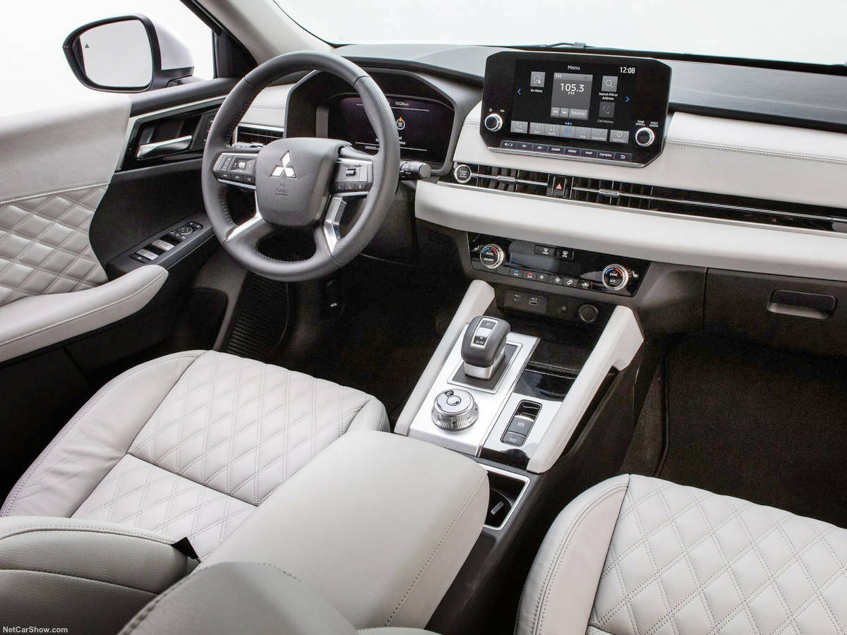 The Outlander is actually quite large, although not quite large enough to do justice to a third-row seat. PHOTO: MITSUBISHI