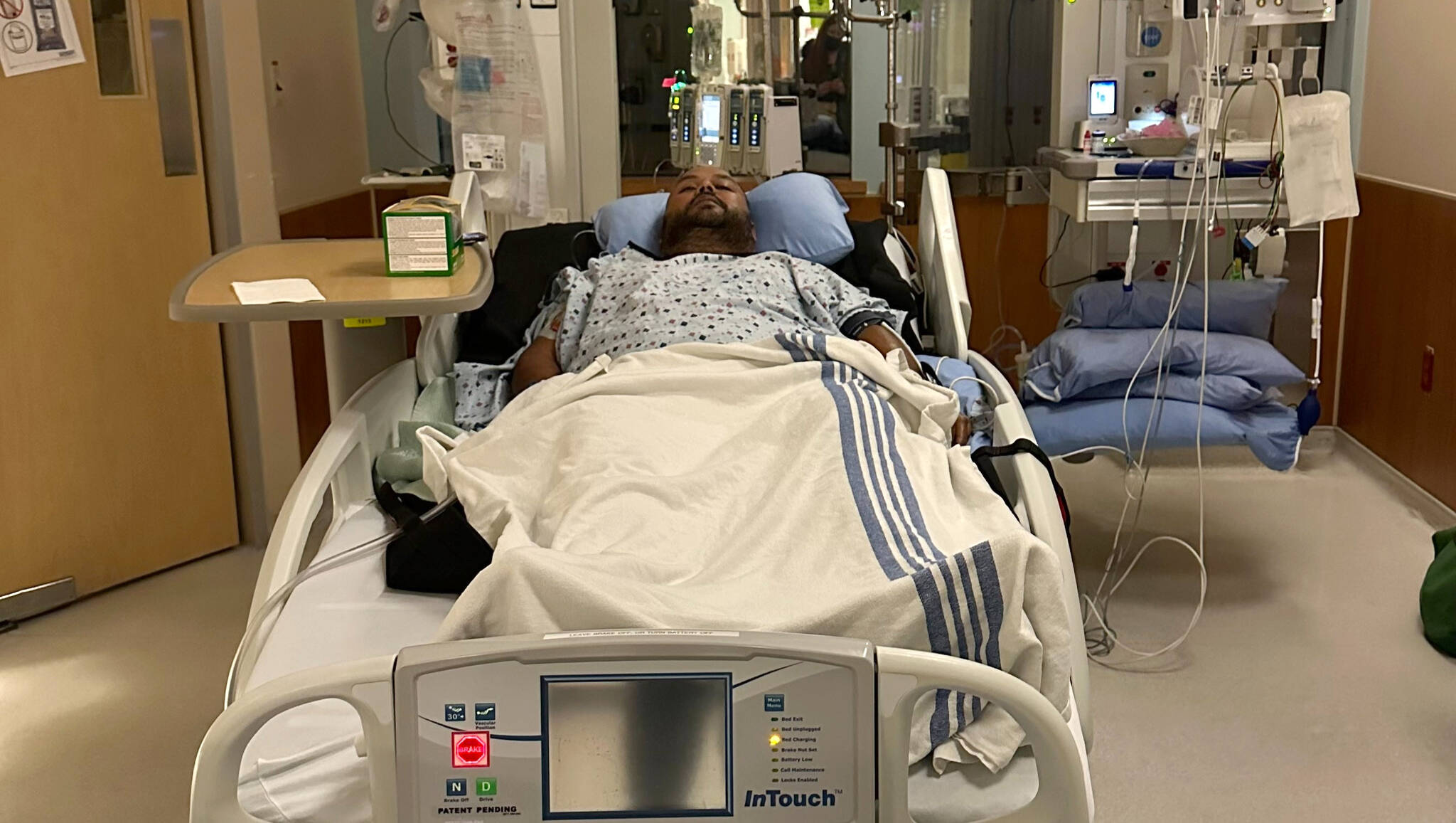 Kris Mallisetty was paralyzed from the neck down during surgery on his spine on Jan. 27. Because he doesn聮t qualify for Persons With Disability funding, a friend has set up a fundraiser to help pay for the costs of making his home wheelchair-accessible. (Leah Gray photo)