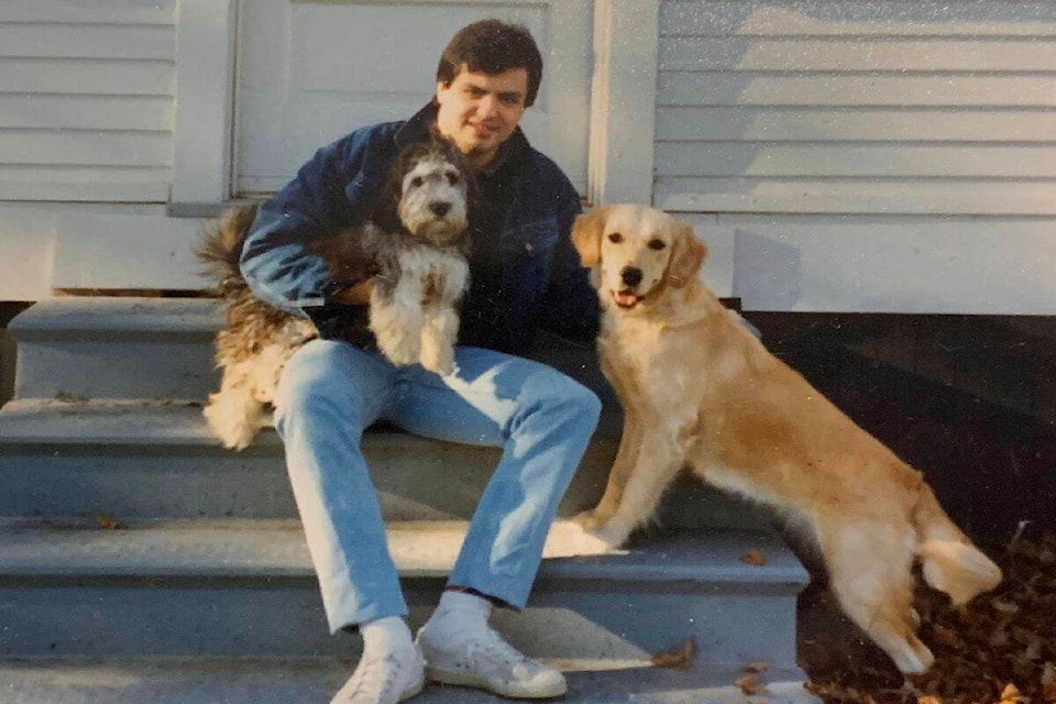 A Winnipeg man is looking to learn more about his father Nathan Paul Kushnir. The man resided in Kelowna when he was killed in a car crash on March 2, 1998. (Facebook/Zack Kushnir)
