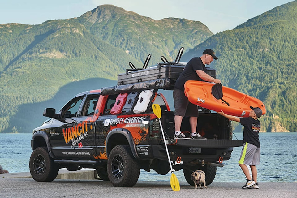 Daryl Berden and his 11-year-old son, Cayden, from Langley have been sharing their adventures around North America with the world through their Youtube channel since April 2020. (Special to Langley Advance Times)