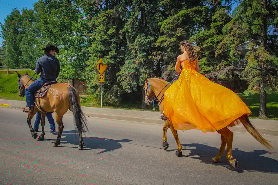 Gradates from Fort St. James Secondary School participated in their annual graduation parade on June 21, 2025.
