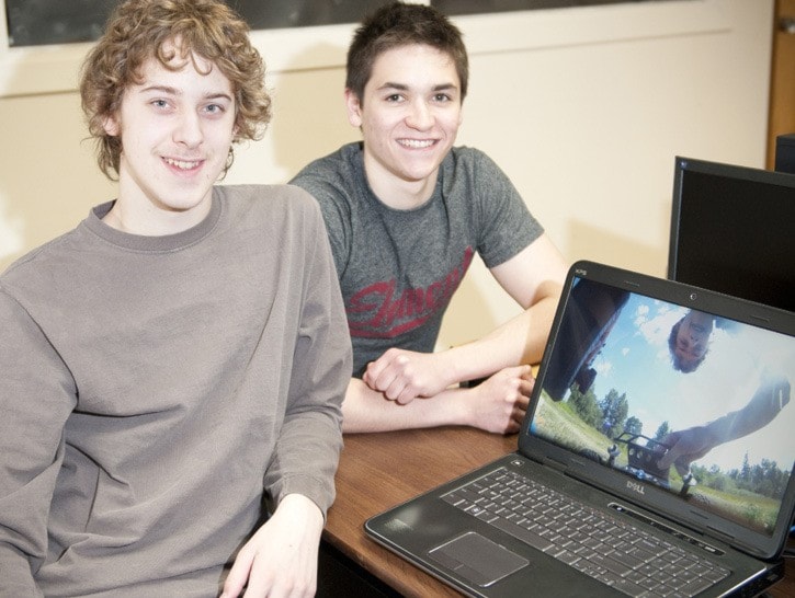 (L-R) Matthew Calder and Keifer Steeves of The 2 of Us Productions