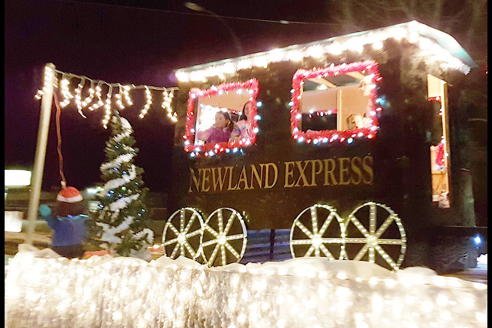 “Newlands Express” won the competition for Best Float. Kolten Willick Photo
