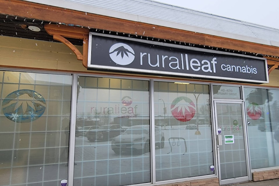 Rural Leaf Cannabis is located in Fort St. James at Unit 2, 470 Stuart Drive West. (Alfred Schaefer photo)