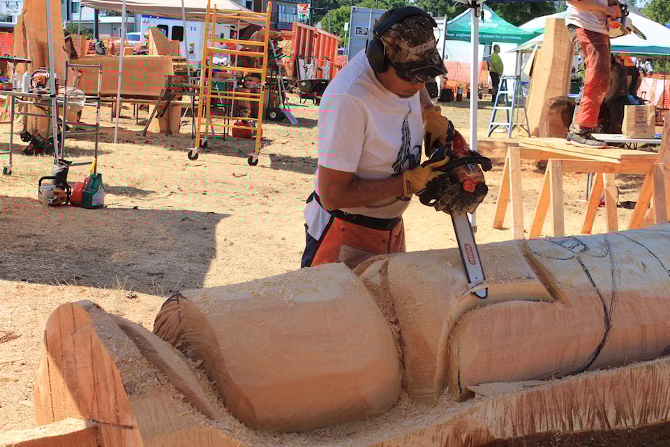 Twelve carvers will be taking part this year. 