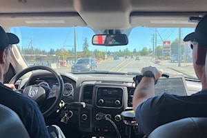 Campbell River fire crews perform wellness checks during hot weather