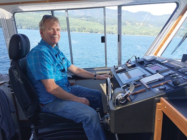 Steve Daigle has been building custom boats in Campbell River since 1985.