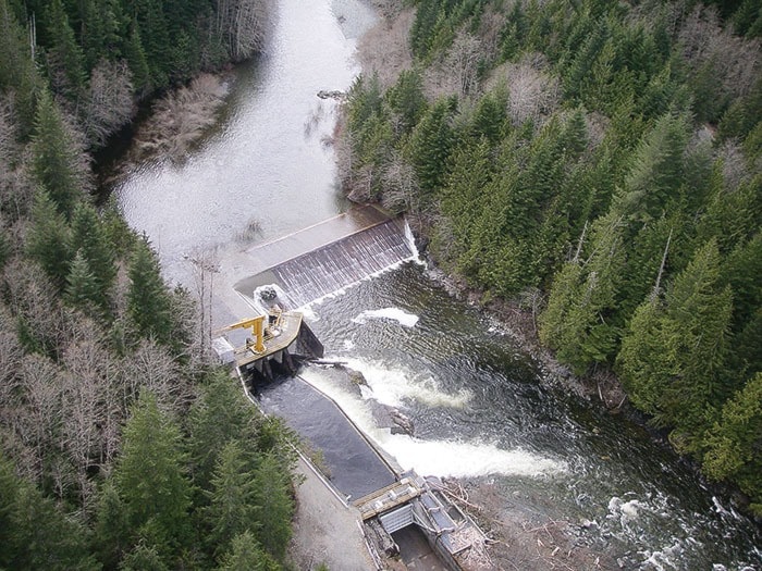 BC Hydro has applied to have the dam on the Salmon River removed.