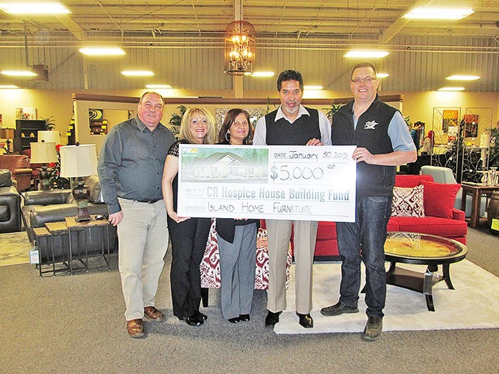 Look who’s giving to Hospice House Campbell River Mirror