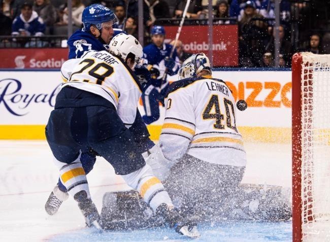 Leafs' keep rolling with win over Sabres; Rielly forced to exit with