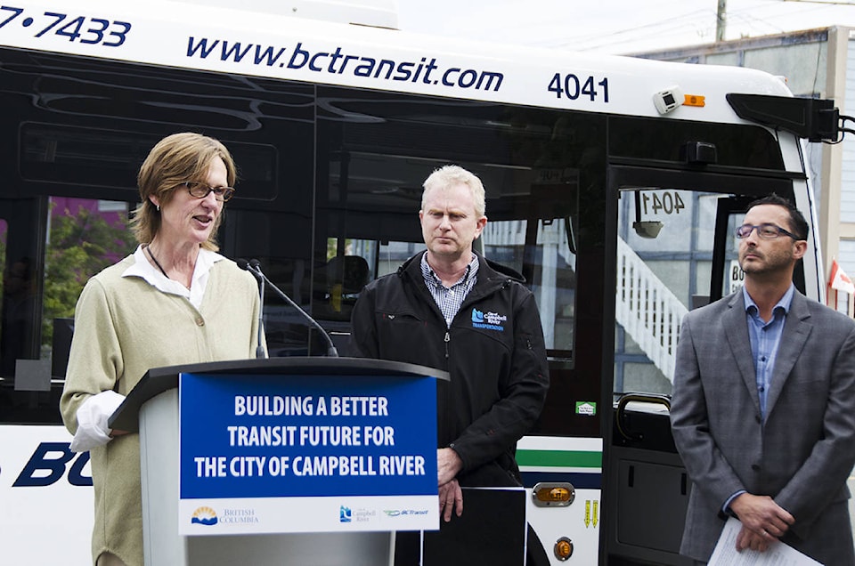 Three new buses Campbell River transit system overhaul