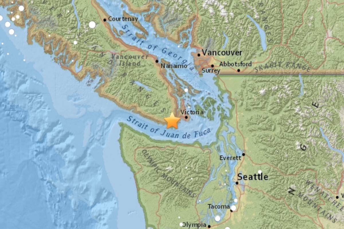 Small earthquake strikes Vancouver Island Campbell River Mirror