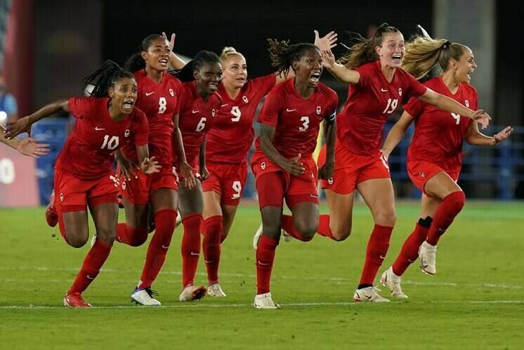 Canadian women's soccer team discount
