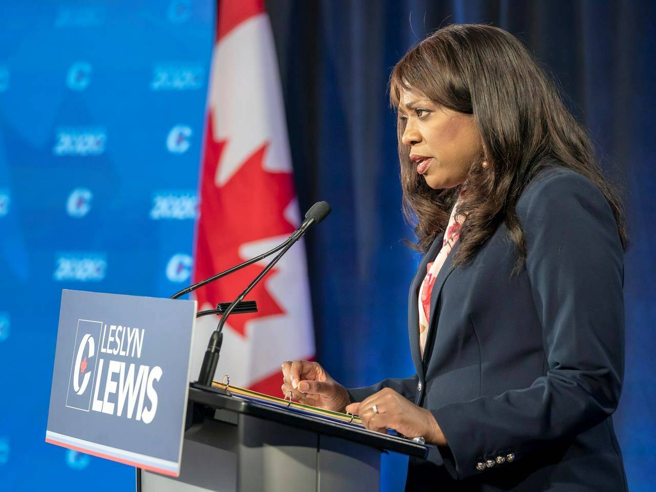 Conservative Party of Canada leadership candidate Leslyn Lewis. THE CANADIAN PRESS