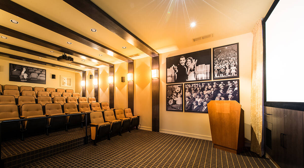 The Berwick Theatre is the perfect place to enjoy a film, or listen to a seminar from a visiting expert or one of your neighbours. Sean Fenzl Photo.