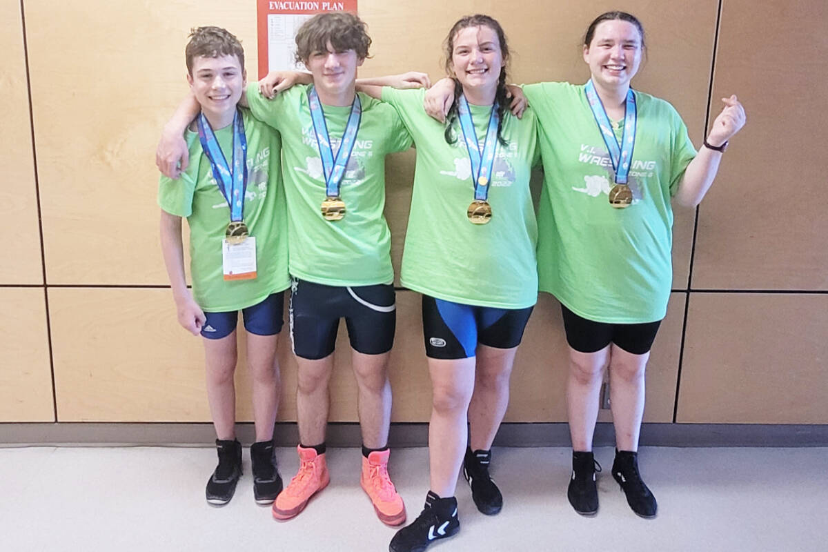 River wrestlers come home with BC Games gold Campbell River Mirror