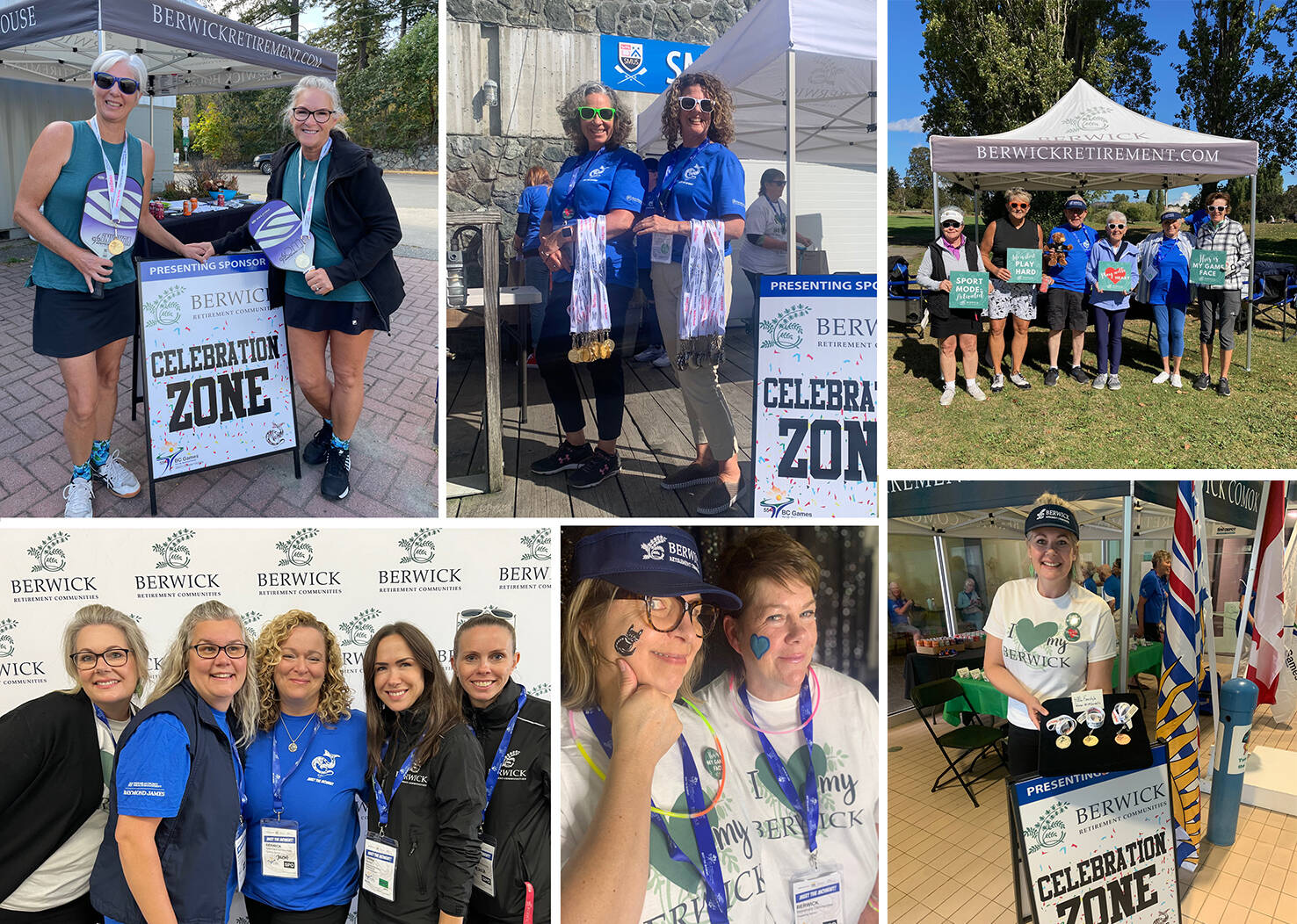 In addition to financial support, as 55+ BC Games title sponsor, Berwick provided a team of 30 volunteers (both residents and staff) which supported athletes and spectators throughout the games.