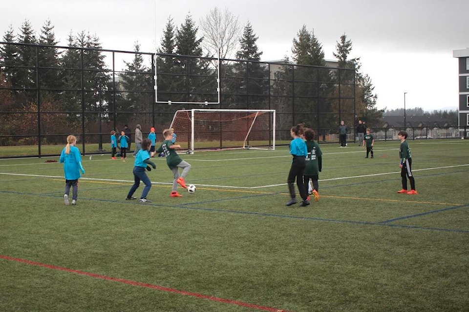 Saturday marked the final tournament for the Campbell River Youth Soccer Association this year. Photo by Marc Kitteringham/Campbell River Mirror