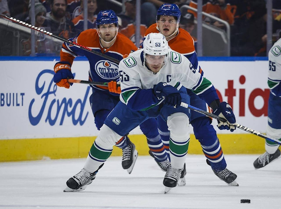 Captain Bo Horvat has 4 points to lead Canucks to 52 road win over