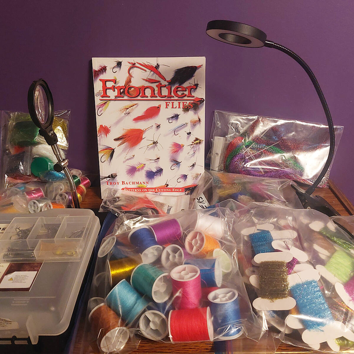 Local kids will benefit from donated fly-tying kit and materials