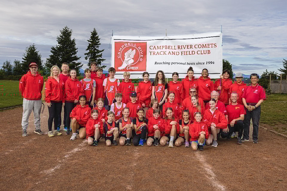 The Campbell River Comets Track and Field Club wrapped up the season with recent track meets against competitors in Cowichan Valley and Courtenay.
