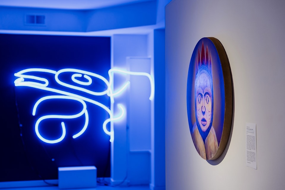 "Three-Eyed Seeing: Indigenous Futurisms" runs until Aug. 23 at the Campbell River Art Gallery. 