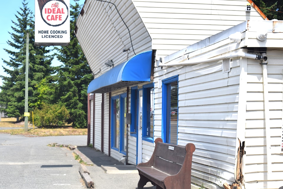 A car hit one of Ideal Cafe's walls on July 2, causing structural damage. The cafe will reopen on July 3, minus three tables. 