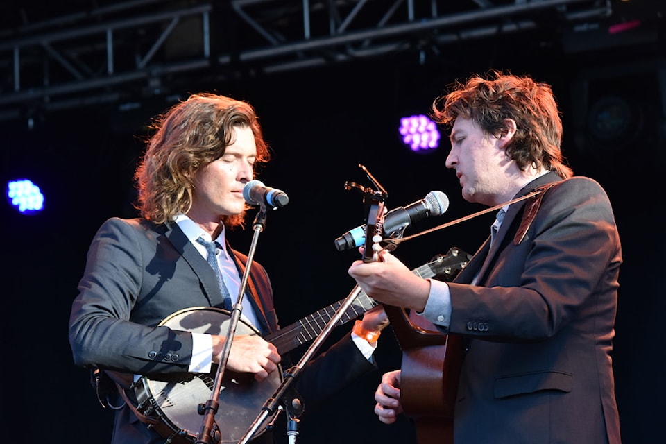 The Milk Carton Kids performed on Friday evening