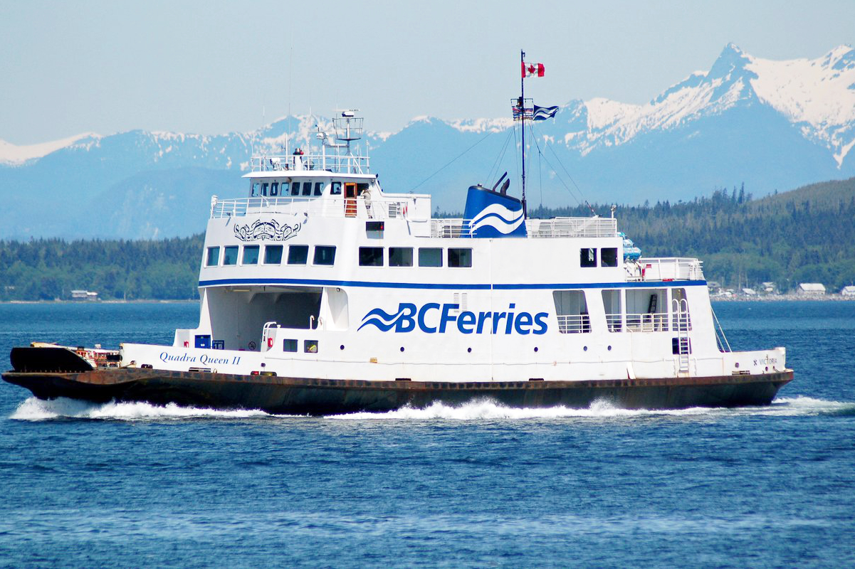 Quadra Queen II ferry making retirement farewell runs on the North Island