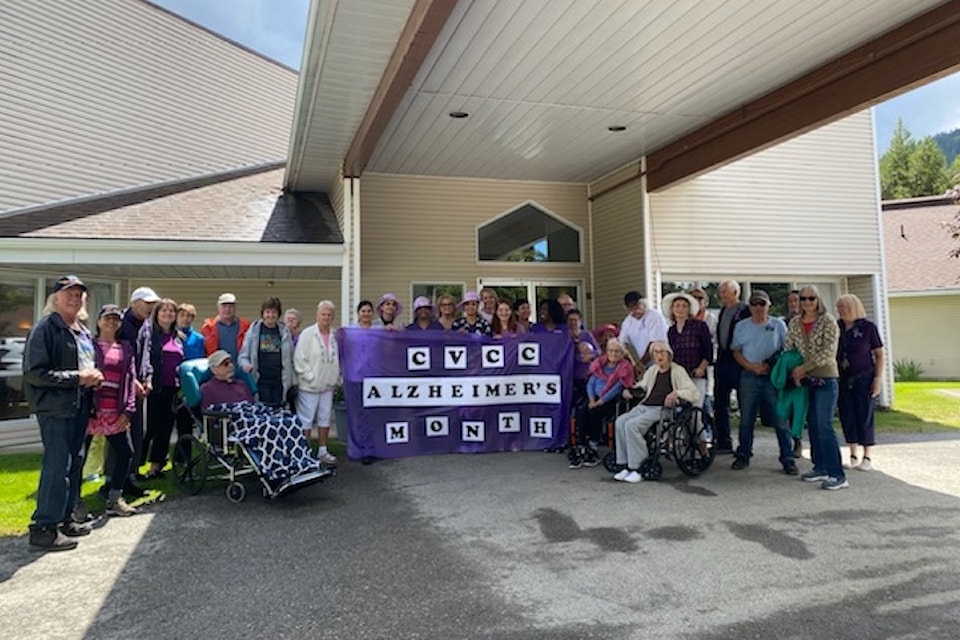Residents from Castleview Care Centre in Castlegar walked to raise money for the Alzheimer Society of BC on Thursday, June 27.