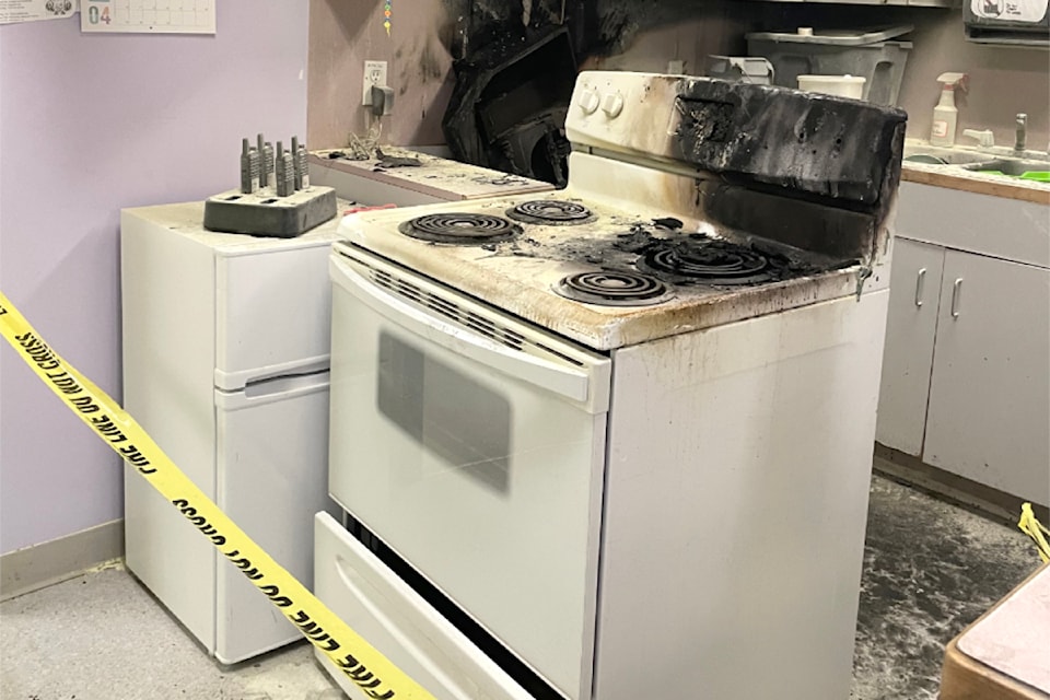 Brent Kennedy Learning Centre was damaged by fire on April 7.