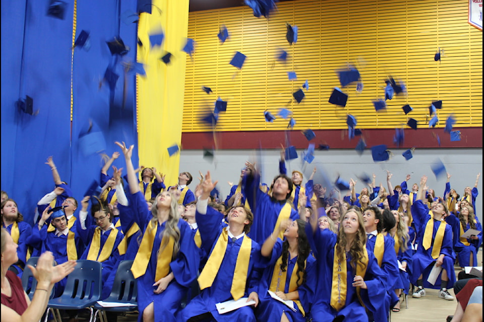 Stanley Humphries Secondary School graduation ceremony June 13, 2025.