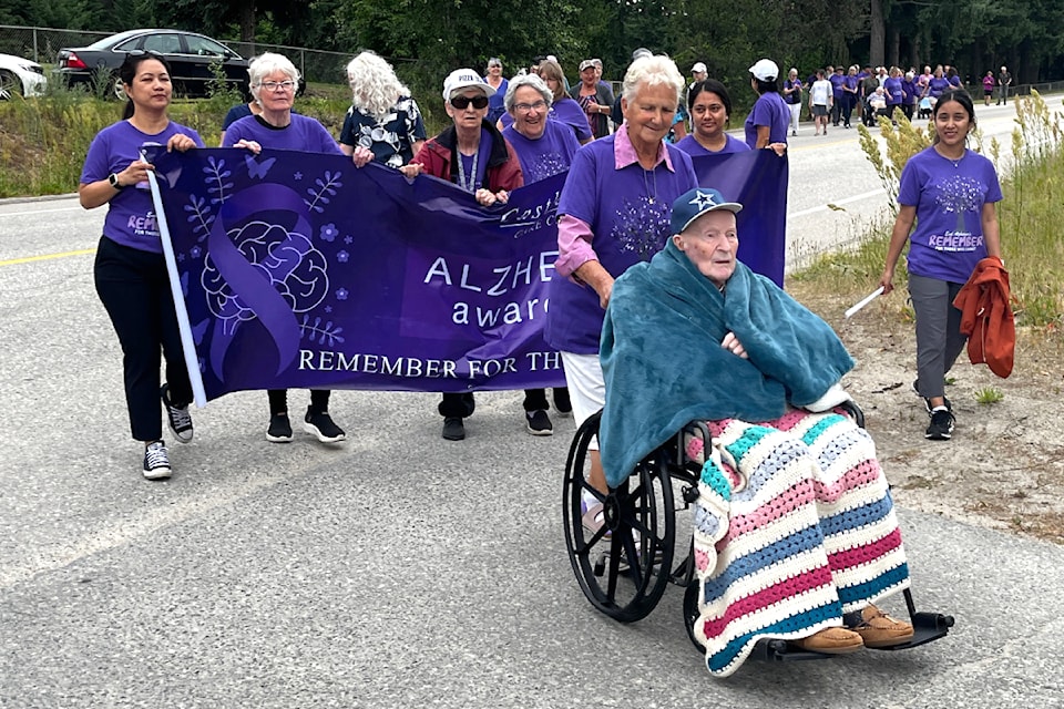 Castleview Care Centre hosted an Alzheimer's Awareness Walk on June 21.