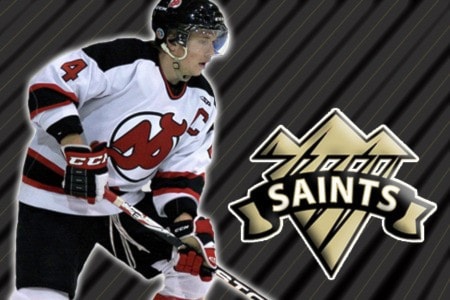 Tanner Lenting will play for the Selkirk Saints in the 2013-2014 season.