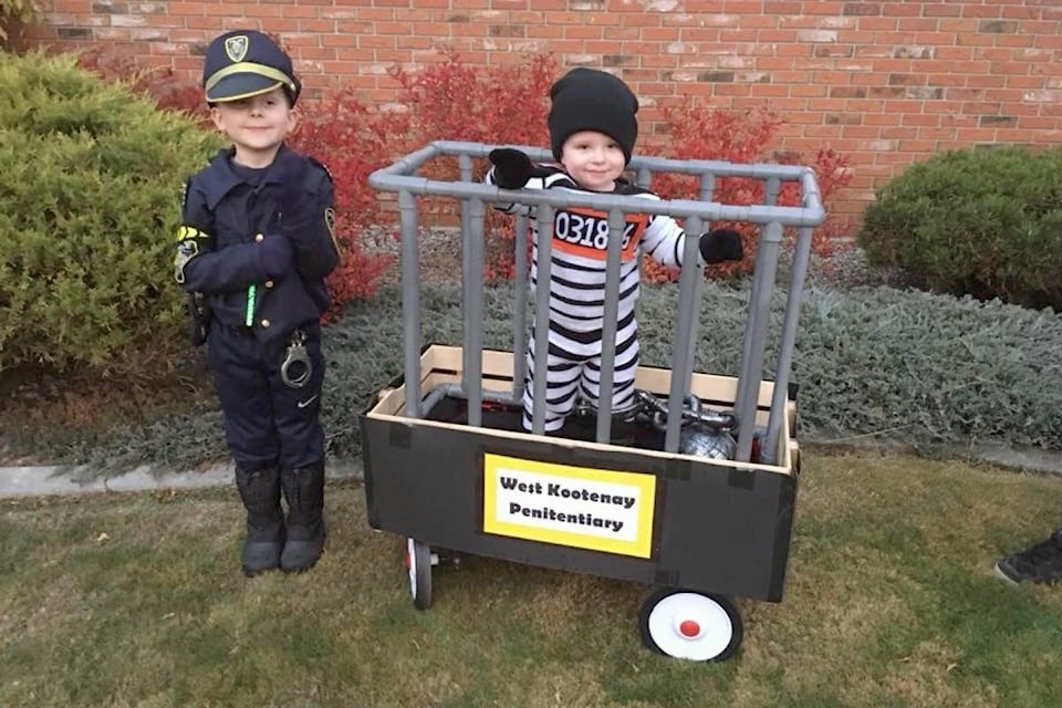Castlegar residents showed their creativity with their Halloween costumes this year. (Submitted photos)