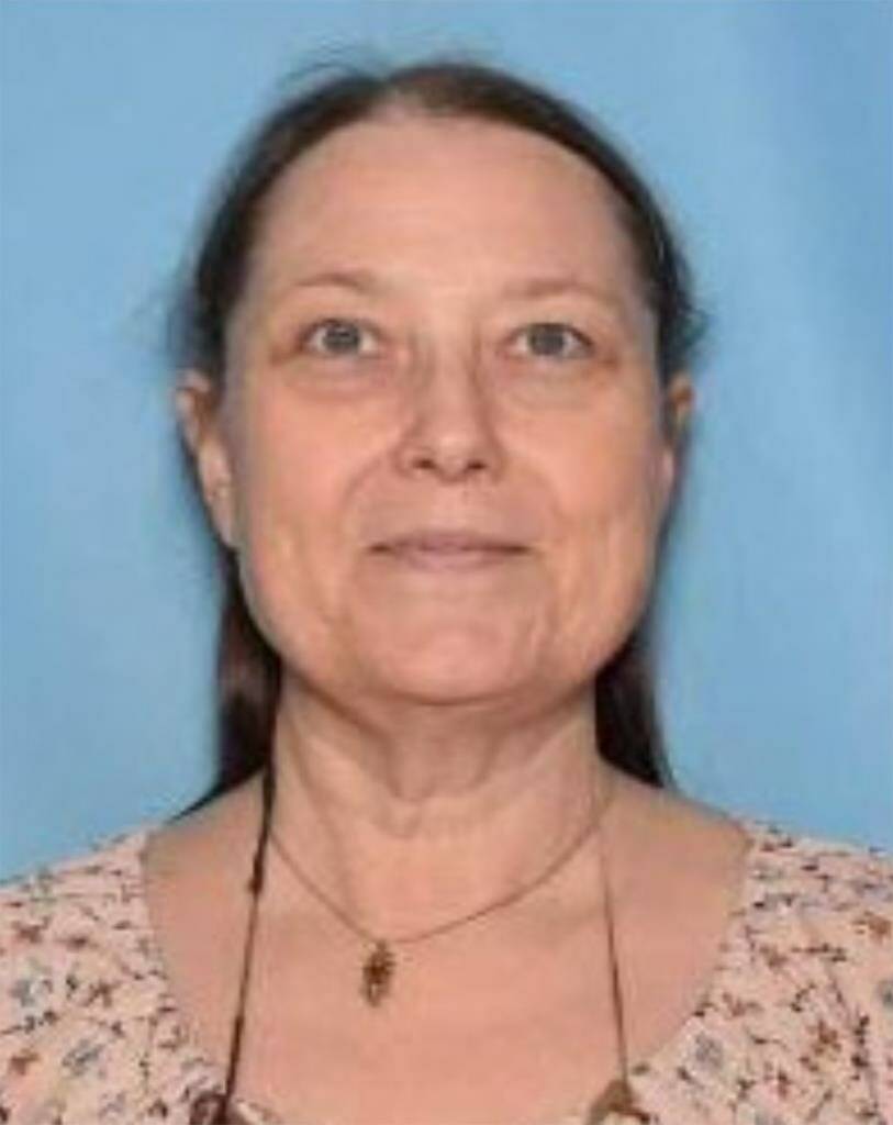 This undated photo provided by the United States District Court District of Hawaii shows Gwynn Darle Morrison, aka Julie Lyn Montague. Morrison and her husband a U.S. defense contractor who federal authorities say lived for decades under the identities of two dead Texas children have been charged with identity theft and conspiring against the government. Walter Glenn Primrose and Morrison were arrested, Friday, July 22, 2022, in Kapolei on the island of Oahu. (United States District Court District of Hawaii via AP)