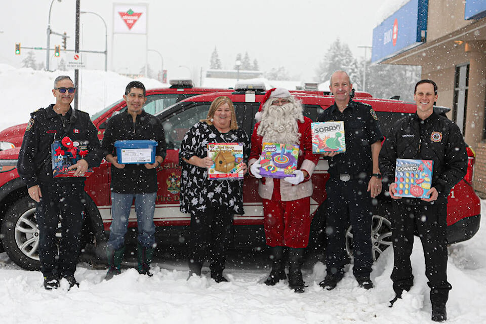 On Saturday, toys were collected at A&W. Photo: Jennifer Small