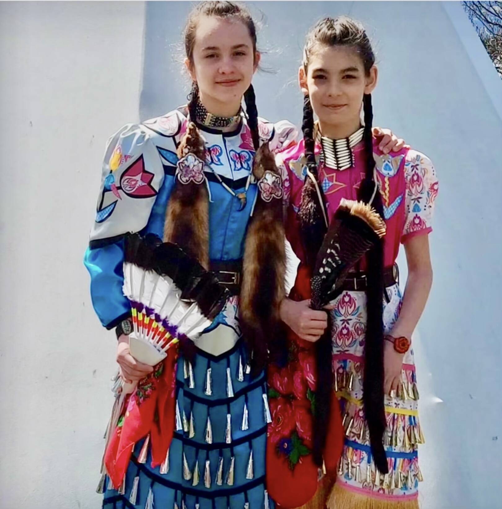 Cheyanne and Destiny Levesque, sisters from Nelson, are looking forward to performing at Indigenous Peoples Day in Trail on Saturday. The event runs from 11 a.m. to 4 p.m. at Gyro Park. Photo: Submitted