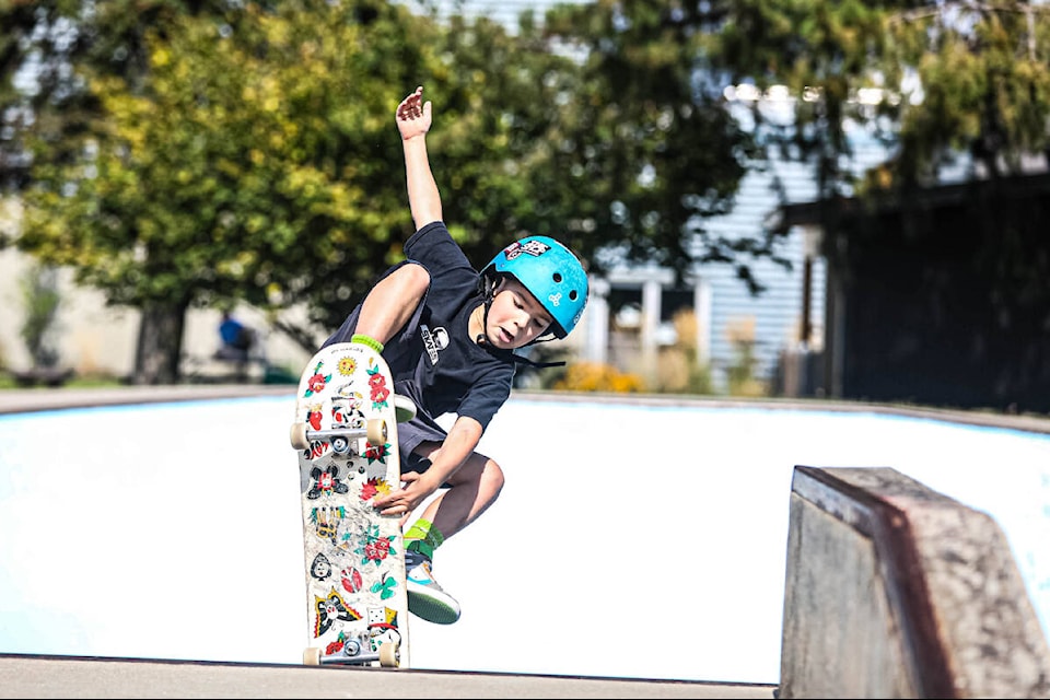 The Harvest Jam was held at the Castlegar Skatepark on Aug. 27. Photo: Jennifer Small