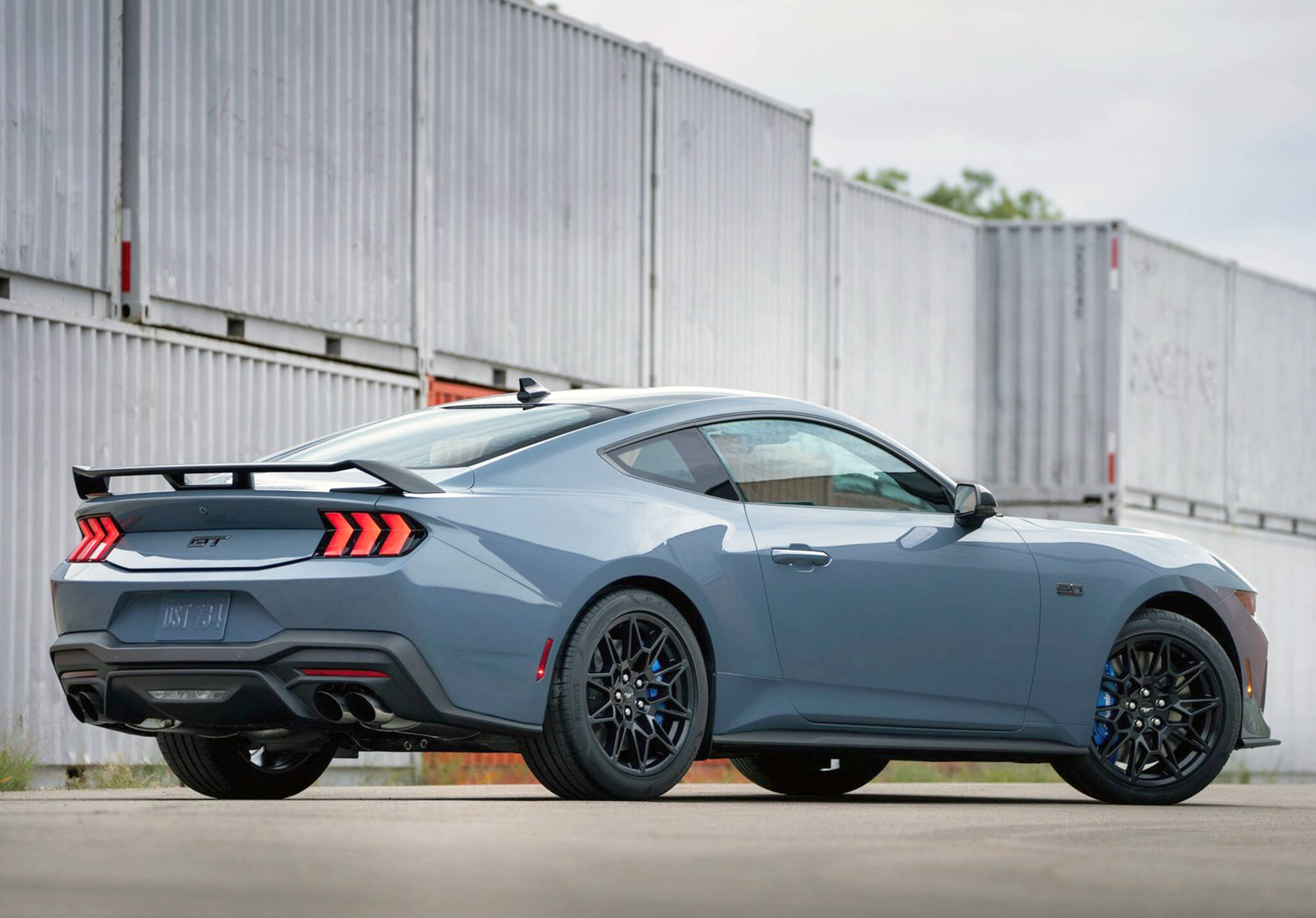 The 2024 Mustang retains the cars recognizable shape yet adds fresh details. PHOTO: FORD