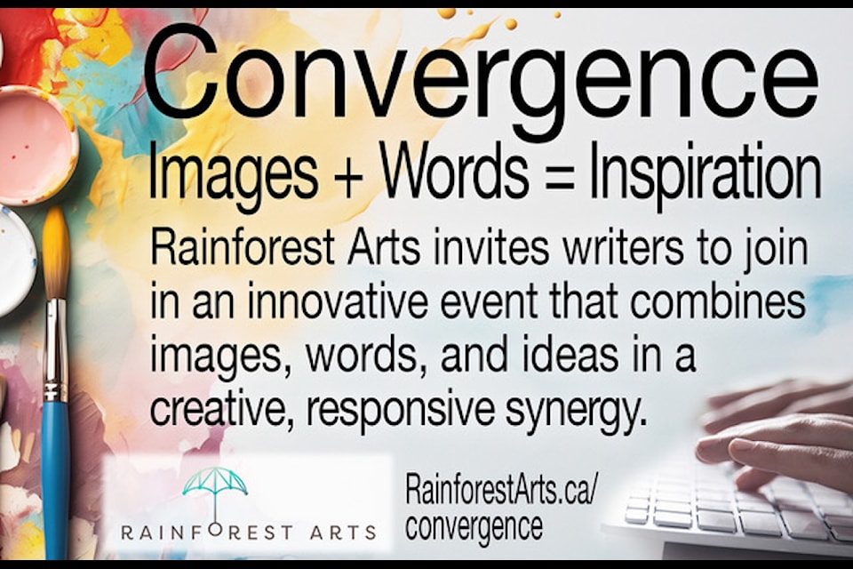 Rainforest Arts Gallery is seeking writers to collaborate with visual artists for its upcoming show, Convergence.