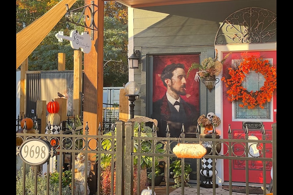 Balancing classy and creepy in Chemainus.
