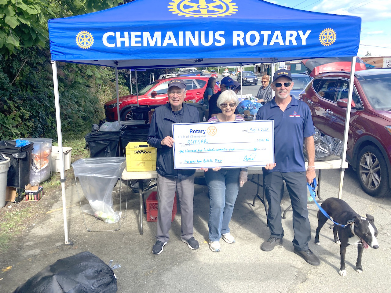 Royal Canadian Marine Search and Rescue receives Rotary funds