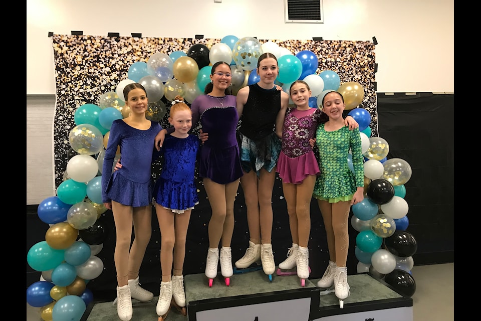 STAR 3 skaters Caitlin Varcoe, Ella Donovan, Naomi Ferguson, Ella Stuart, Quinn Montgomery and Isla Fink.