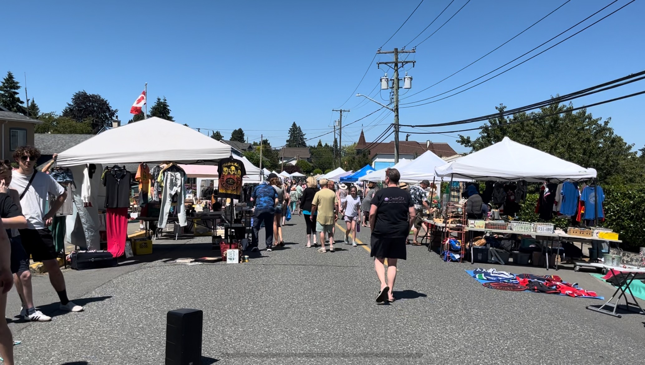 Giant Street Market brings big fun to downtown Chemainus