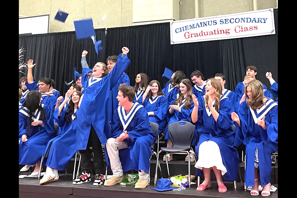 The Chemainus Secondary School graduating class of 2025.